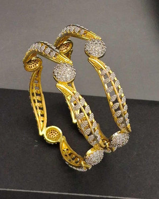 Tanuja Bangles - AD Bangles | Main Product View | Buy Online India | Zevarly