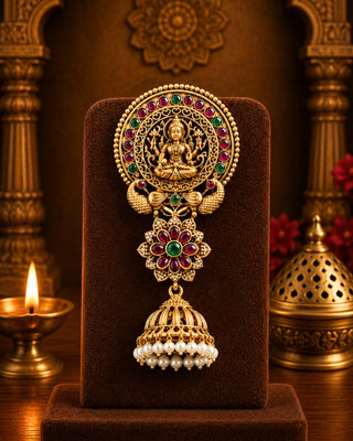 Regal Temple Hair Bun Pin - Sumona