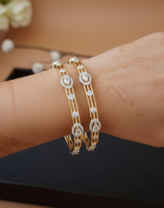 Timeless AD Kada - AD Bangles | Main Product View | Buy Online India | Zevarly