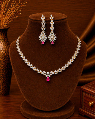 Zevarly Risha Ad Necklace Set