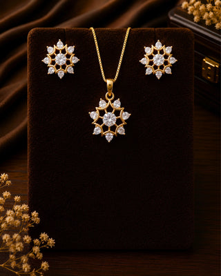 Zevarly Bristi Minor Pendant Set