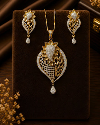 Zevarly Majestic Pendant Set