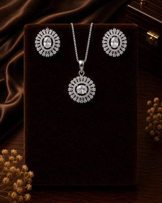 Zevarly Neha Pendant Set