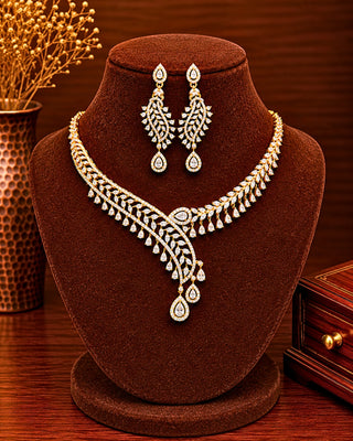 Zevarly Sania Majestic Necklace Set