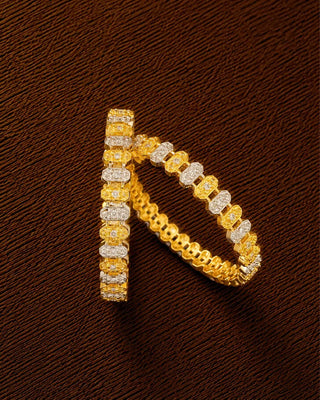 American Diamond Bangles - Kovika
