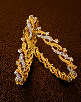 American Diamond Bangles - Priyo
