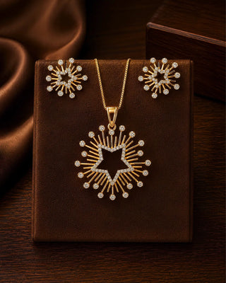 Everyday FireCracker Chic Pendant Set - Aarvika