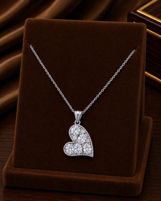 Zevarly Laxmi Silver Plated Anti Tarnish Pendant Set