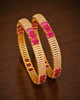 Zevarly Designer AD Bangles