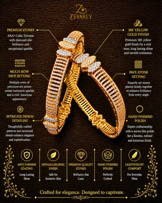 Zevarly Veda Elegance Bangles