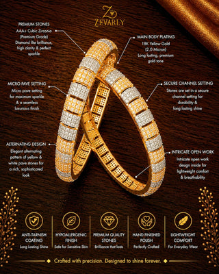 Zevarly Vanya Bangles