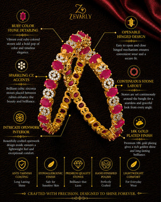 Zevarly Sahana Royal Bangles