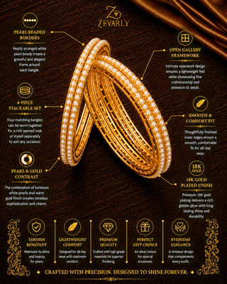 Zevarly Manavika Bangles Set