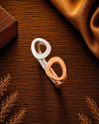 Two Tone Anti Tarnish Bracelet - Sangita