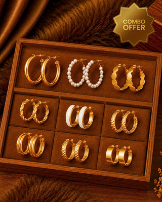 Zevarly Shreya Twinkle Earrings