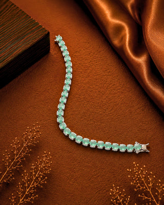 MInt Color Specific AD Bracelet -  Ashley