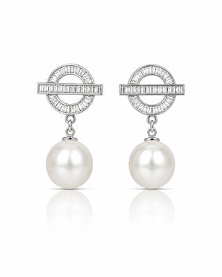 London Underground Rhodium Anti Tarnish Studs - Manhttn - Zevarly (image 2)