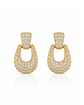 Beautiful Cutie Dailywear Gold Plated Earrings - Bebo - Zevarly (image 2)