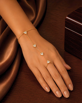 Enchanting Triangle Anti Tarnish HathPhool - Saami