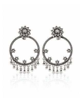 Amer Royal Heritage Oxidised Chandbali - Harsi