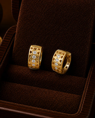 College Bali Pattern DemiFine Earrings - Simla