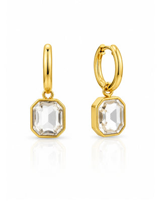 Crystal Octo Drop DemiFine Earrings - Nivea