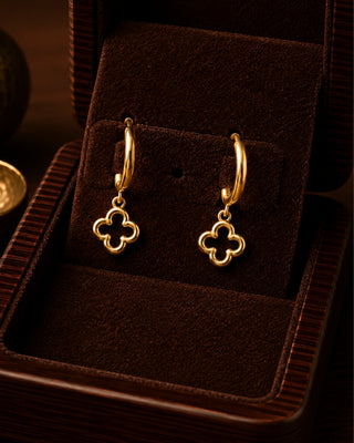 Golden Petals DemiFine Earrings - Kim