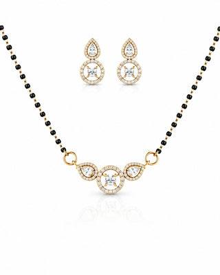 Elegant AD Stone Mangalsutra - Dishti