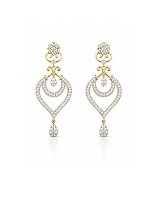 Tunisian Artistic Design Ad Danglers - Nivisha