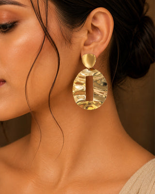 Zevarly Elina Aura Latest Earrings