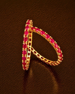 Zevarly Jivikia American Diamond Bangles