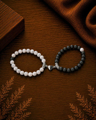 Eternal Bond Love Combo Bracelet For Couples -Zishika