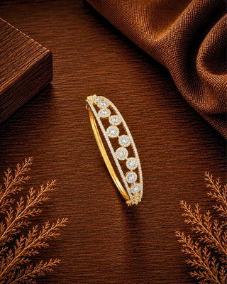 Radiant Circle AD Bracelet - Subhi