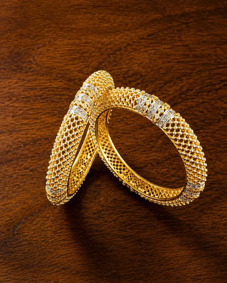SwissNet Cubic Zircon Bangles - Bandini