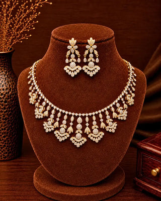 Kashmiri Traditinal Exquisite Necklace Set - Kanavi