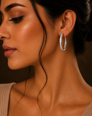 Zevarly Charvi American Diamond Earrings