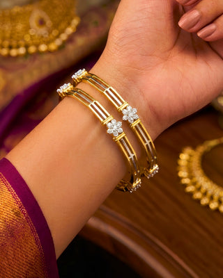 Zevarly Divya AD Bangles
