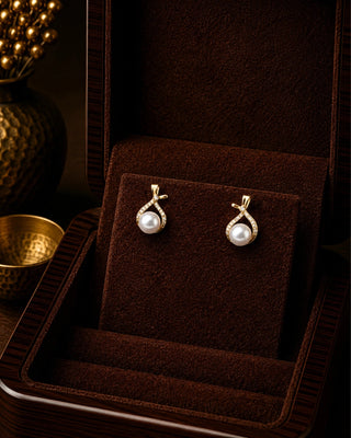 DemiFine Grace Gold Earrings - Rinki