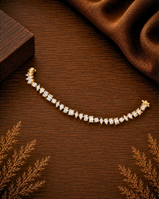 Zevarly Rim Modern Craft AD Bracelet