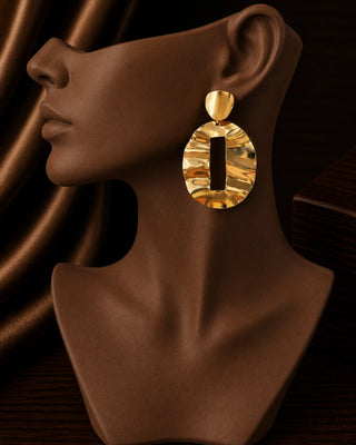 Zevarly Elina Aura Latest Earrings