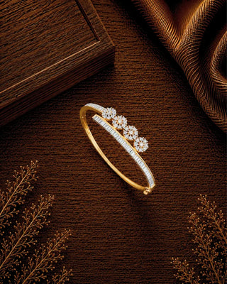 Royal Flora Easy Openable AD Bracelet - Kasish