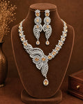 Zevarly Kshiti AD Necklace Set
