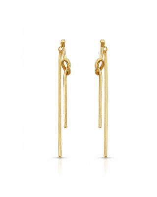DemiFine Grace Gold ChainEarrings - Shalu
