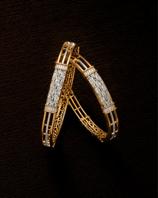 Zevarly Sofiya Teen Tar Ad Bangles