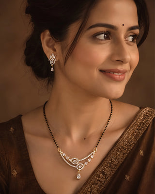Elegant AD Stone Mangalsutra - Pavitra