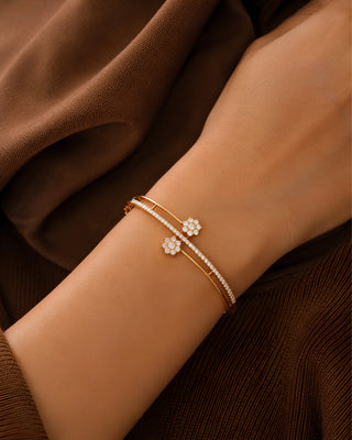 Dazzle Blossom Bracelet - Shaina