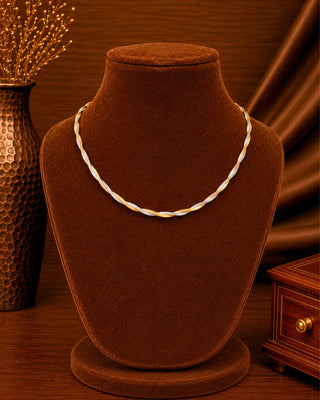Zevarly Gloria Anti Tarnish Two Tone Chain