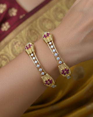 Wamika AD Bangles - AD Bangles | Main Product View | Buy Online India | Zevarly