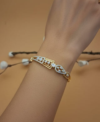 Zevarly Ezra fashionable AD Bracelet