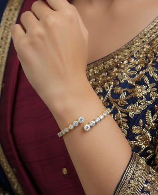 Zevarly Grace Extensive Free Size AD Bracelet